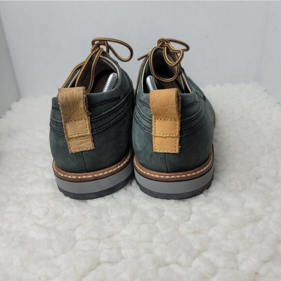 Lacoste Marceau Low 2 SRM LTH Mens Size 12 Golf Spikless Boat Gray Leather Shoe - Picture 4 of 11